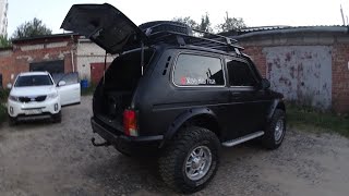 Покраска Нивы Урбан в Титан часть 2! (Завершение)