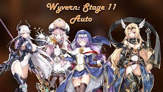 [Epic 7] Wyvern: Stage 11 Auto - Clarissa, Rose, Luna, and Angelica