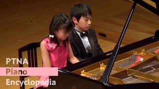 第38回入賞者記念コンサート 連弾初級A級［金賞］ 平能令凰/五嶋菜々加／モシュコフスキ：スペイン舞曲 Op.12-3
