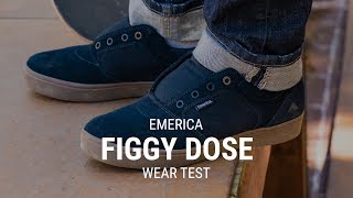 Emerica Figgy Dose Skate Shoe Wear Test Review- Tactics