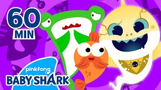 Boo! Monster Baby Shark and More | +Compilation | Baby Shark Sing Along 