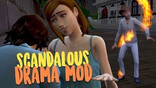 RANDOM CHEATING, FIGHTING, & NIGHTMARE! LIFE'S DRAMA MOD REVIEW