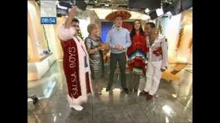 ДОБРОЕ УТРО РОССИЯ Gabriel Linares , Jose Escala (SALSA BOYS)