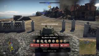 War Thunder T-34-57 Mod.1943 10 kills-0 deaths