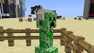 Stacked Entities in Minecraft Snapshot 13w09a
