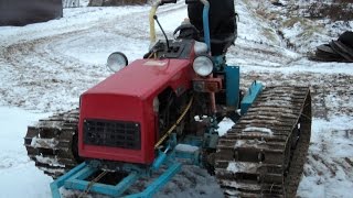 "Переделка колёс на гусеницы. Alteration of wheels on tracks."