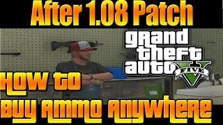 GTA 5 Online - Buy Ammo & Bulletproof Vest Anywhere ( After 1.11 Patch ) GTA V MULTIPLAYER