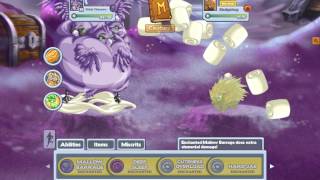 Miscrits cave of mists Y Miscrits Sunfall shores + la localizasion de elemento de planta