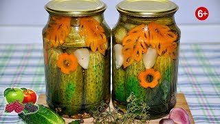 МАРИНОВАННЫЕ ОГУРЦЫ НА ЗИМУ. Хрустящие. Рецепт нарасхват!!!Без стерилизации.
