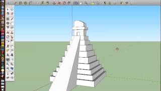 Sketchup Tikal