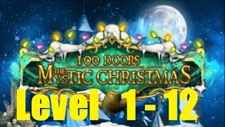 100 Doors The Mystic Christmas - Level 1 - 12 Episod 1 100 Дверей Мистичное Рождество Walkthrough