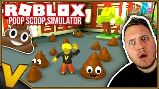 LORT OVER DET HELE! ? :: Poop Scoop Simulator Roblox Dansk