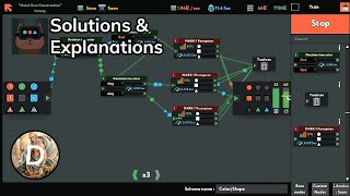 Ep10 - "Metal Gear Construction" Factory | Solutions & Explanations | while True; learn();
