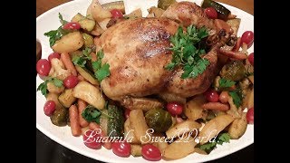 Как приготовить вкусную курицу.