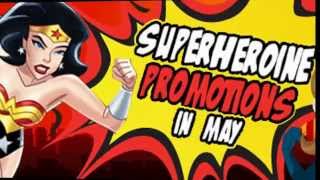 Grande Vegas Casino Super Heroines Contest