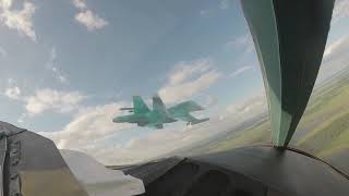 Совместное учение сухопутных и авиационных подразделений на Тоцком полигоне