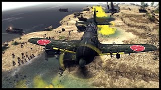 Amphibious X-Day Assault - Allied Invasion of Japan | Men of War Assault Squad 2 Mod Gameplay
