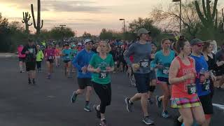 2018 Lost Dutchman Half Marathon Start