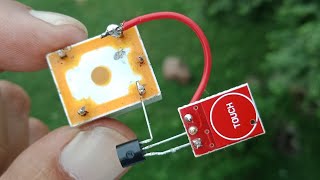DIY TOUCH SWITCH WITH TTP223 MODULE.