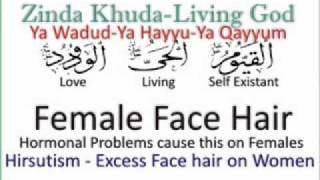 Female Facial Hair say Shifa