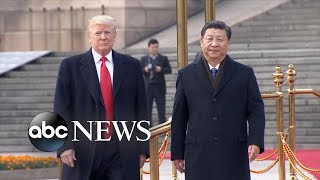 Trump changes tone on China and trade