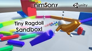 TINY OPENWORLD / Knights - New Ragdoll System - Physics Sandbox - Unity