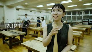 Japan: Tokyo high school students design clubs used in Paralympics