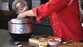 Рецепт цыпленка с картофелем в мультишефе Bork U800 от шеф-повара ресторанов "Ля Террас" и "Фейс"