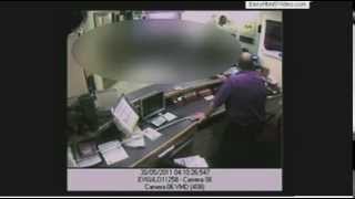 Ched Evans rape trial: CCTV of girl walking into hotel