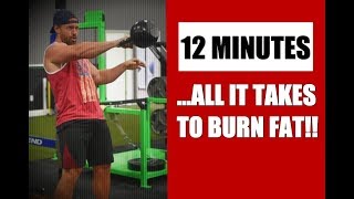 INTENSE Lower Body Kettlebell Fat-Loss Routine (Takes Just 12 Minutes!) | Chandler Marchman
