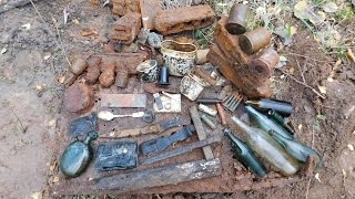 Коп по войне - Война в болотах. На блиндажном городке / Searching with Metal Detector
