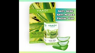VAADI Aloe Vera Facial Bar with Tea Tree Extract