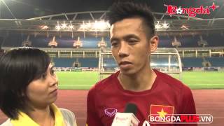 Cảm xúc của Văn Quyết sau khi ghi bàn vào lưới Man City 27/7/2015