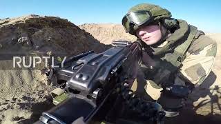 Belarus: Russian, Belarusian troops conduct weapons training with armoured vehicles near Brest