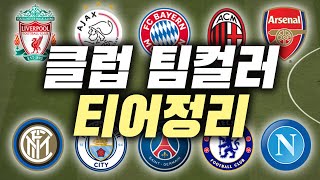 [피파4] 클럽 팀컬러 28팀 티어정리 (B~B+급/A급/A+급/S급)