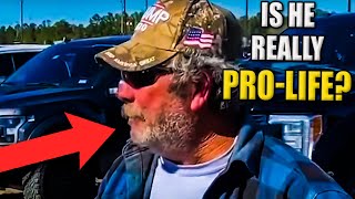 Trump Supporter Accidentally Admits He's Pro-Choice