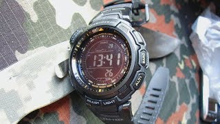 Casio ProTrek PRG-110Y - Unboxing и Первый взгляд