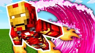 ЖЕЛЕЗНЫЙ ЧЕЛОВЕК ПРОТИВ ЦУНАМИ ИЗ ЖЕЛЕ В МАЙНКРАФТ ! КАК ВЫЖИТЬ НУБУ? MINECRAFT ТРОЛЛИНГ МУЛЬТИК
