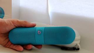 Посылка из Китая: Beats Pill Neon Blue с aliexpress.com