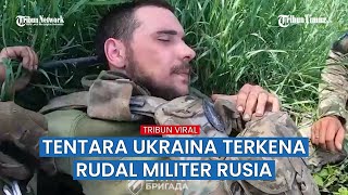MaxxPro Internasional AS Diserang Artileri Rusia, Tentara Ukraina Sigap Evakuasi Rekan yang Terluka
