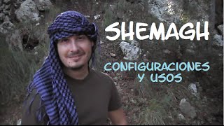 Shemagh - Usos y configuraciones. Supervivencia - Bushcraft