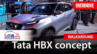 Tata HBX concept | Auto Expo 2020 OVERDRIVE
