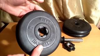 Обзор гантелей Atlet Barbell из sportlim