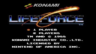 Life Force (Salamander) [Famicom, NES, Dendy] - Walkthrough; Сила Жизни - Прохождение.