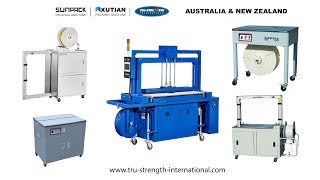 Sunpack Xutian Australia New Zealand Automatic Strapping Machine With Top Press Q6000Ap