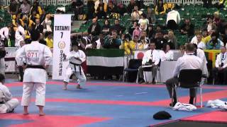 JKS Karate World Championships 2011 Scotland - Okamoto Saori Kata Sochin HD