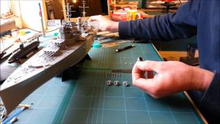 Tamiya 1/350 King George V build part 1
