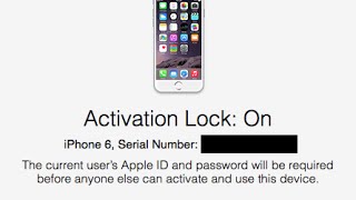 Apple iPhone, iPad, iPod, Tool: Check If Activation Lock is activated via iCloud - Check if Stolen