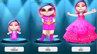 МОЯ ГОВОРЯЩАЯ АНДЖЕЛА ОБНОВЛЕНИЕ ИГРЫ #111 Новый альбом с наклейками My talking Angela