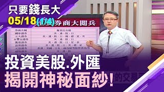 【門檻降低!買美股.做外匯 已不是富人專利 投資之前必讀功課!】20190518(第1/4段)只要錢長大*鄭明娟(林成蔭×謝晨彥)